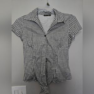 PUG Gingham Ridley Top